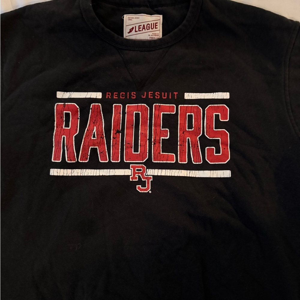 League Black and Red Sweatshirt
